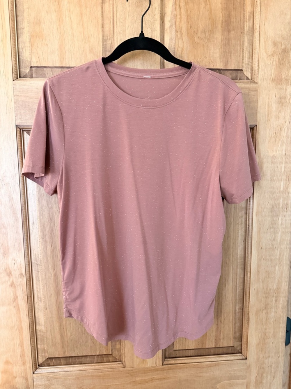 Lululemon Women's Short Sleeve Tee - Dusty Rose Pink
